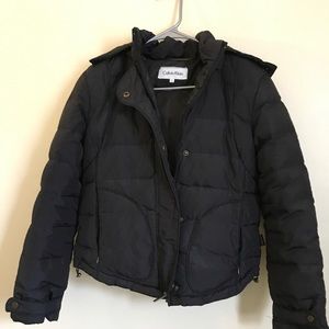 Calvin Klein winter jacket in black.